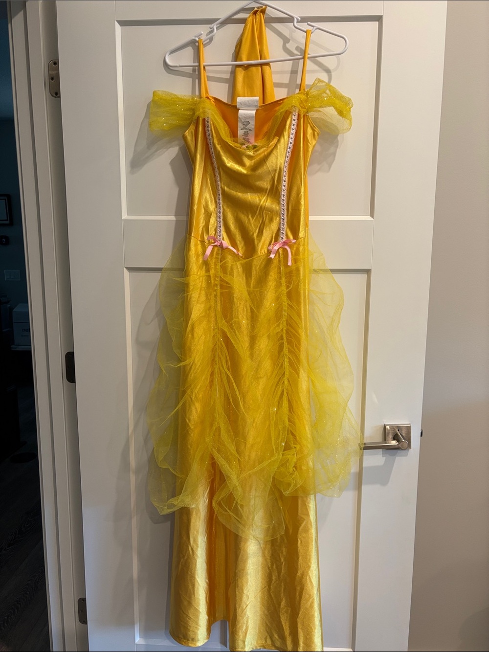 California Costumes adult XL Belle Princess Costume dress and gloves